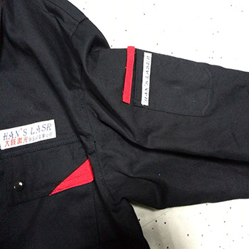 工作服细节 工作服细节