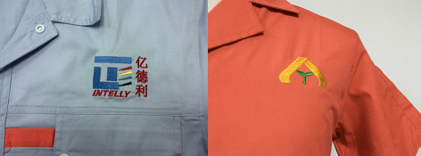 工作服印绣LOGO 工作服印绣LOGO