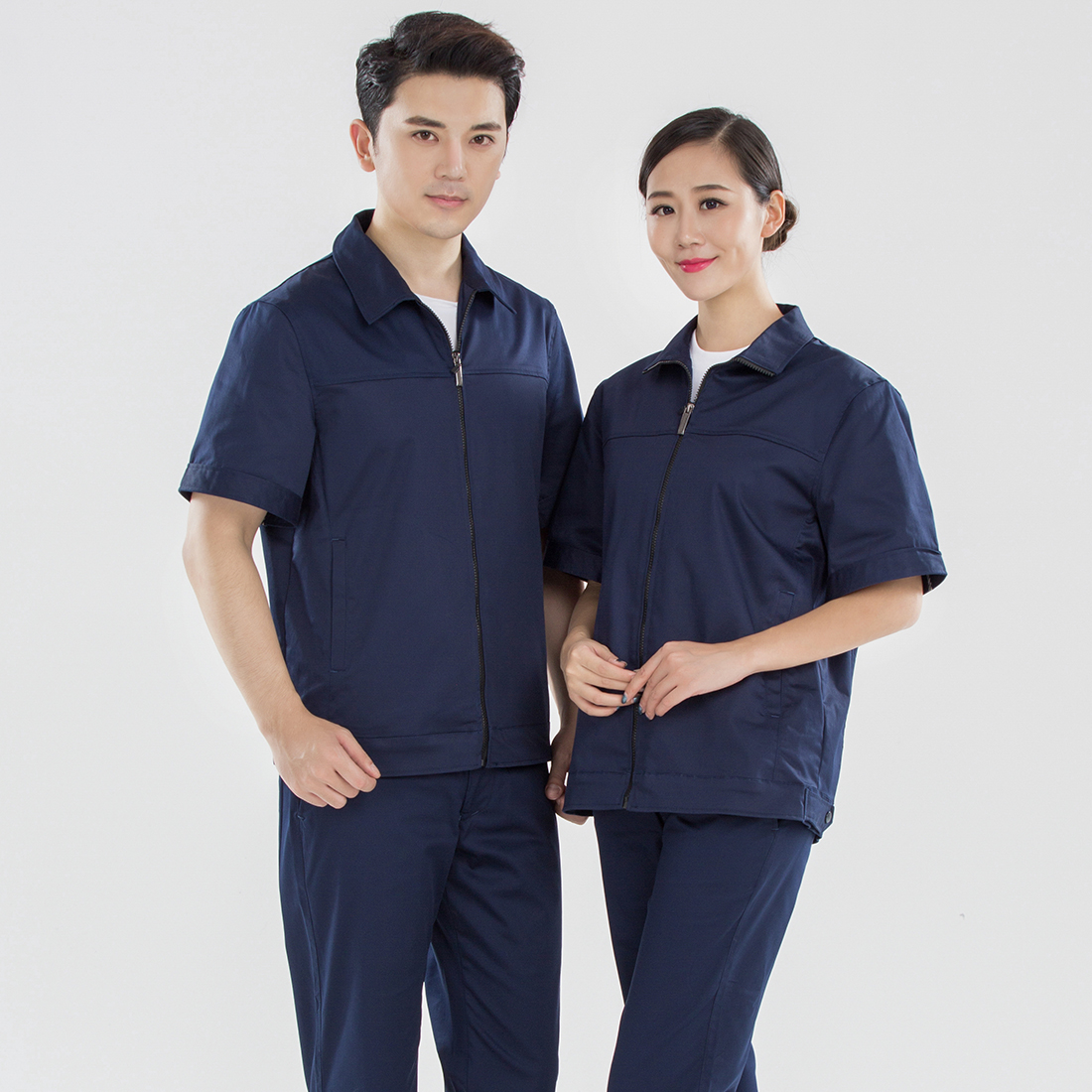 公司工服的定做款式,新款公司工服图片-鹰诺达