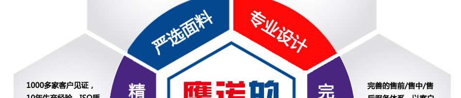 严选优质职业工作服的面料