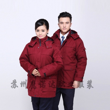 全棉冬装工作服订制款式